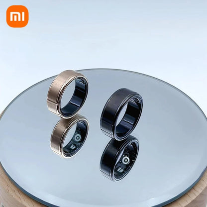 Xiaomi MIJIA Smart Ring With Charging Case Health Monitor Sleep Distance Calories IP68&5ATM Waterproof Multi-sport Men Women NEW