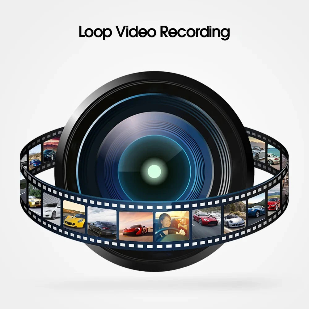 Dashcam Dash Cam Dash Car Camera Full HD Car DVR USB Video Recorder for Android Smart System With Adas WiFi Connect Night Vision