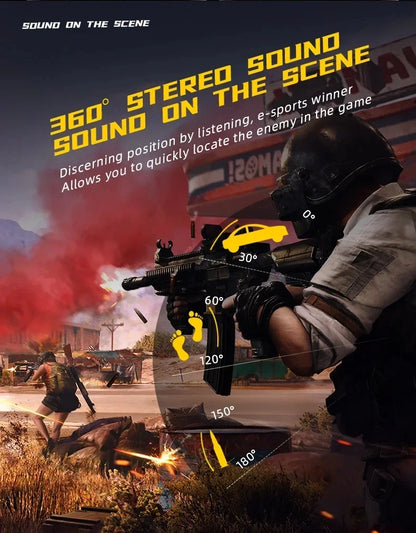 Gaming Earbuds Wireless Bluetooth Earphones With Mic Bass Audio Sound 9D Stereo Music HiFi Headset Game Sport Headphones