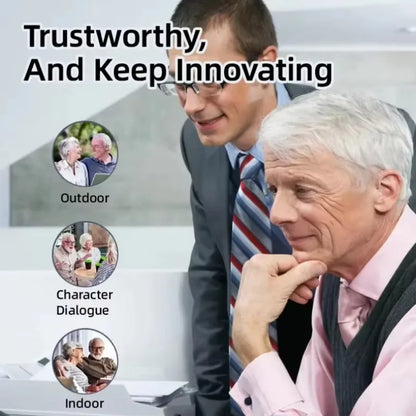 Enlarged Hearing Health Earphones Enhance Ear Sound Protection for The Elderly with Hearing Loss and Tinnitus for Hearing Aid