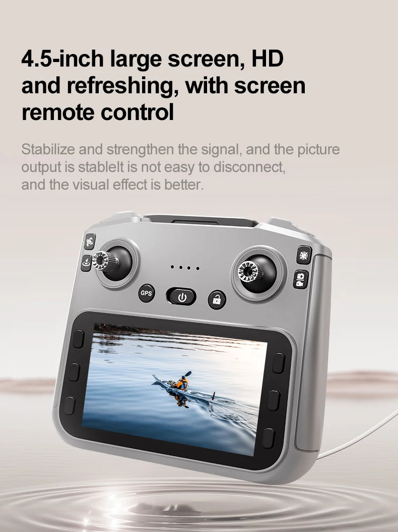 RG800 MAX GPS Drone 8K Professional HD Dual Camera With Screen 5G 360°Obstacle Avoidance Brushless Foldable Quadcopter Drone