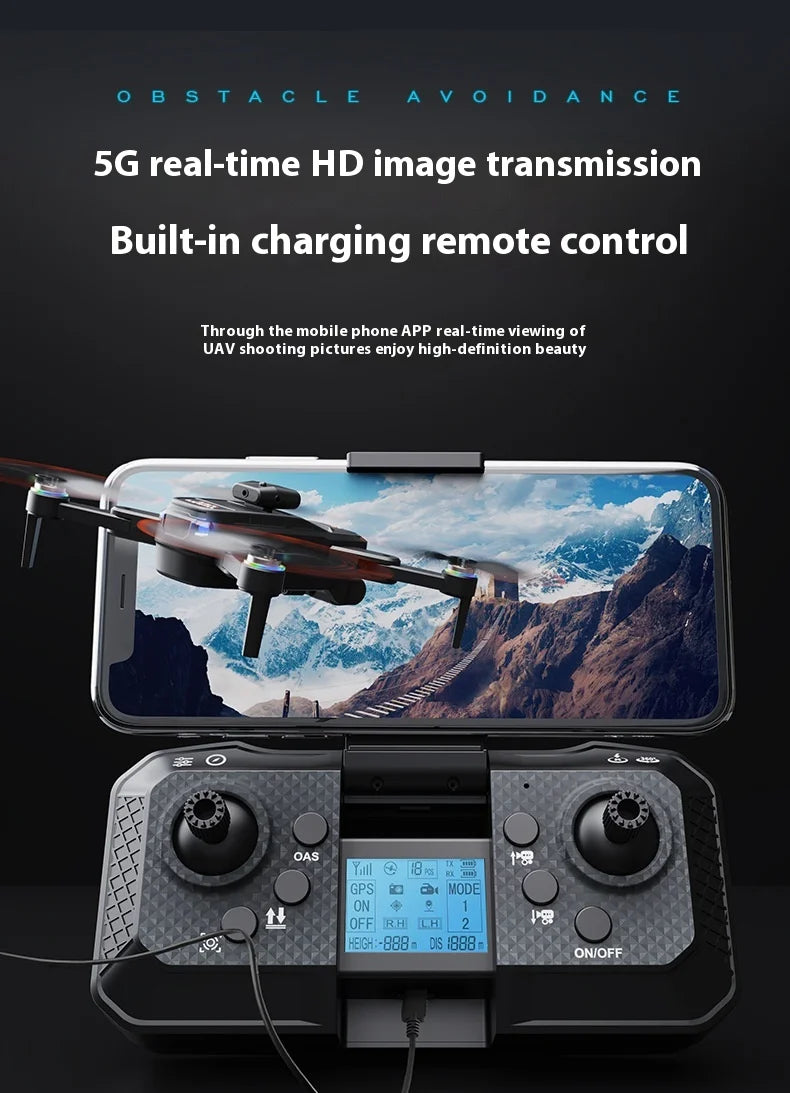 Xiaomi Mijia JS39 Drone 8K HD with Obstacle Avoidance&Optical Flow,Brushless Motor Foldable RC Quadcopter for Aerial Photography