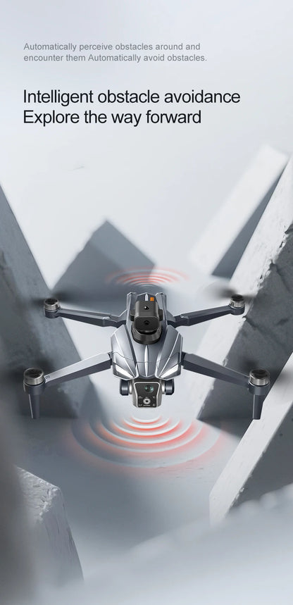 2025 K18 Max Airdrop GPS Drone 5G Screen Control Dual Camera Obstacle Avoidance 8K Aerial Photography Brushless Quadrotor Toy