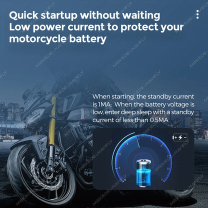 NEW 6.3inch Portable Screen Motorcycle Wireless Car-play Android Auto Smart Player GPS Navigation IPX7 TPMS IPS 1560*720 Dual BT