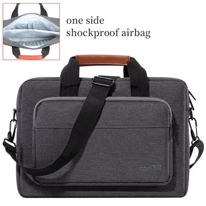 Men Laptop Bag 13.3 14 15.6 inch for Macbook Air Pro 13 15 16 HP Huawei Asus Acer Dell Xiaomi Lenovo Shoulder Handbags Briefcase