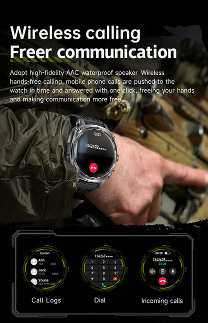 LIGE NEW Smart Watch Men 800mAh Large Battery Bluetooth Call IP67 Waterproof Smartwatch 100+Sport Health Monitor Smartwatches