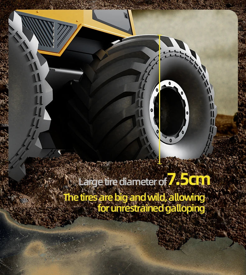 NEW RC Cars 4WD All Terrain Cross Country Car RC Water Land Amphibious 2.4G Toy Drift Racing Remote Control Car Kids Gift