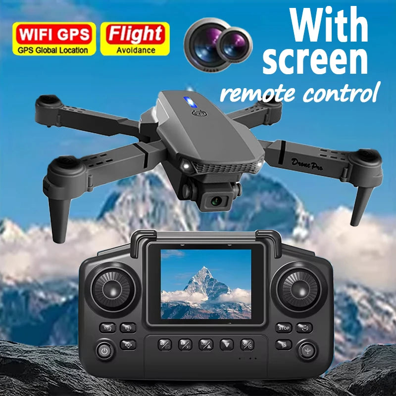 2025 New E88Air Drone 8K 5G GPS Professional HD Aerial Photography Remote Control Aircraft HD Dual Camera Quadcopter UAV ToyGifs