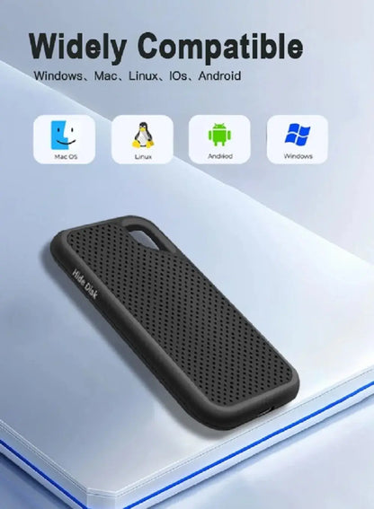 E61 External 1TB SSD Portable Solid State Drive 2TB High-Speed Hard Disk USB 3.1 Storage Device For SanDisk Laptops/Mac/Phone