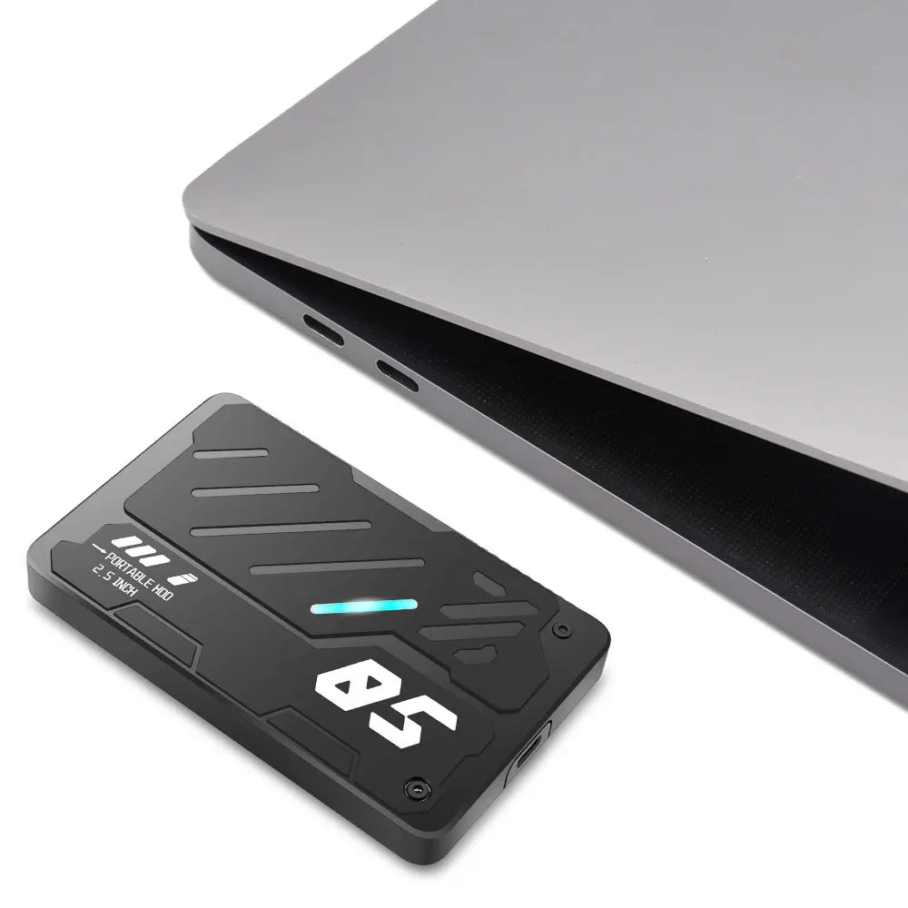 Portable External Hard Drive 1TB 750G 500G 320G 250G 160G USB3.0 USB3.1 2.5" Mecha RGB Storage Disk for PC PS5 PS5 Xbox Laptops