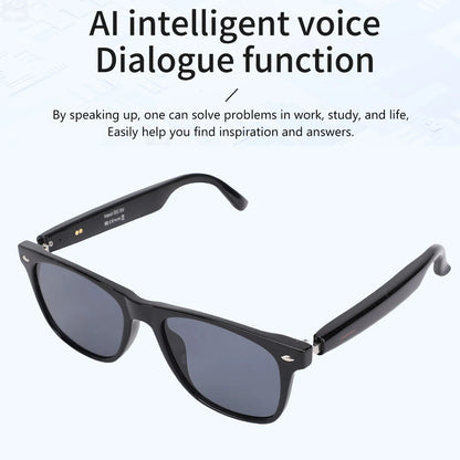 Smart Glasses Music Sunglasses Smart Sunglasses IP65 Water Proof Bluetooth 5.4 Sunglasses Noise Cancelling Built in Mic Speaker