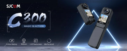 SJCAM C100 / C100Plus Mini Thumb Camera 1080P30FPS / 4K30FPS H.265 12MP 2.4G WiFi 30M Waterproof Case Action Sport DV Camcorder