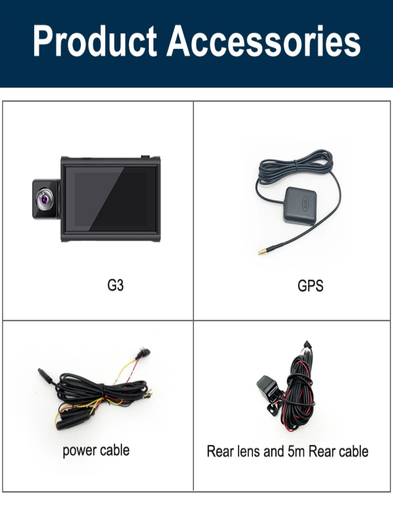 Dash Cam 3Inch 4G Android10.0  GPS Navigation ADAS Car Dvr Camera Full HD 1080P Car Video Recorder DVR WiFi BT