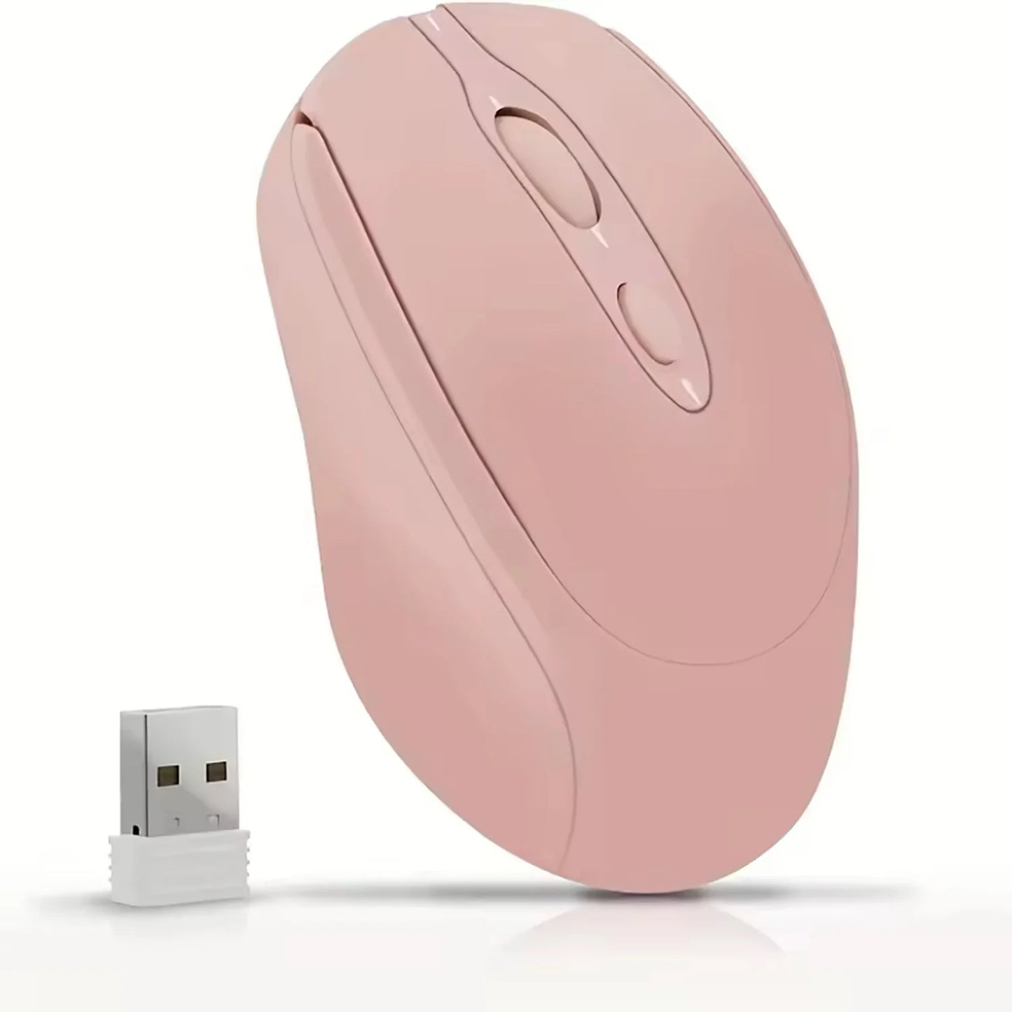 Wireless Mouse, Rechargeable, Computer Game Office Mouse, Dual-Mode Ergonomic Mouse, Portable Multi Color Mouse, Suitable for Pc