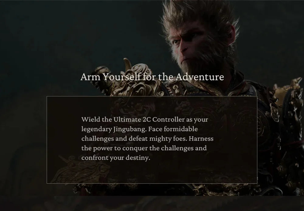 8BitDo Gamepads PC Black Myth Wukong Ultimate 2C Wireless or Wired Gaming Controller Windows 10 11 Steam Raspberry Pi Android