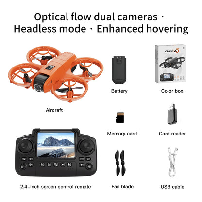 Xiaomi Dual Camera Drone YL3 Aerial Photography Aircraft 5G WIFI Brushless Motor Remote Control Optical Flow Hover Aircraft Gift