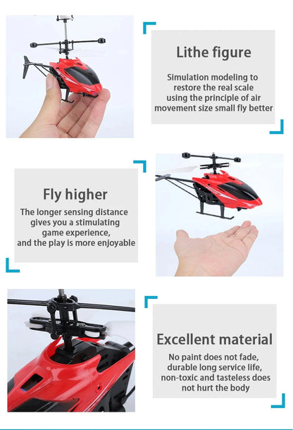 Xiaomi Mijia Rechargeable Mini Rc Suspend Drone Intelligent Remote Safe Fall-resistant Rc Helicopters Drone Children Toys 2025
