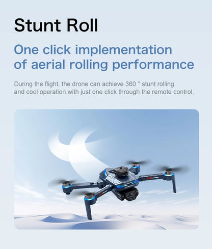 GT8 Drone 6K HD Camera Obstacle Avoidance Aerial Photography Brushless Drone with Screen Foldable RC Drone  four-axis Drone