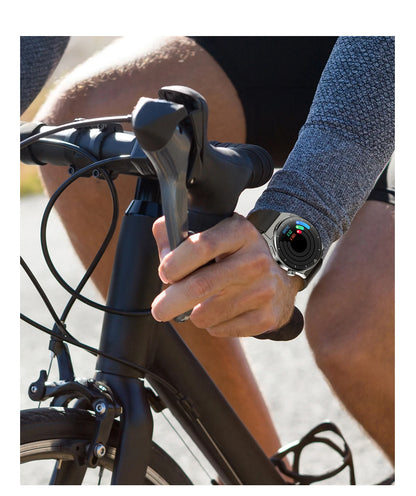 LIGE NFC Smart Watch Men AMOLED HD Screen Wireless Charging Heart Rate Bluetooth Voice Assistant Sports Watches Men Smartwatch