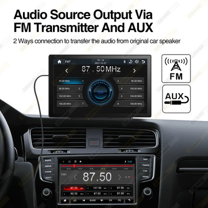 9 inch Car Radio Multimedia Video Player CarPlay Android Auto IPS Touch Screen AUX Input Bluetooth MirrorLink Universal