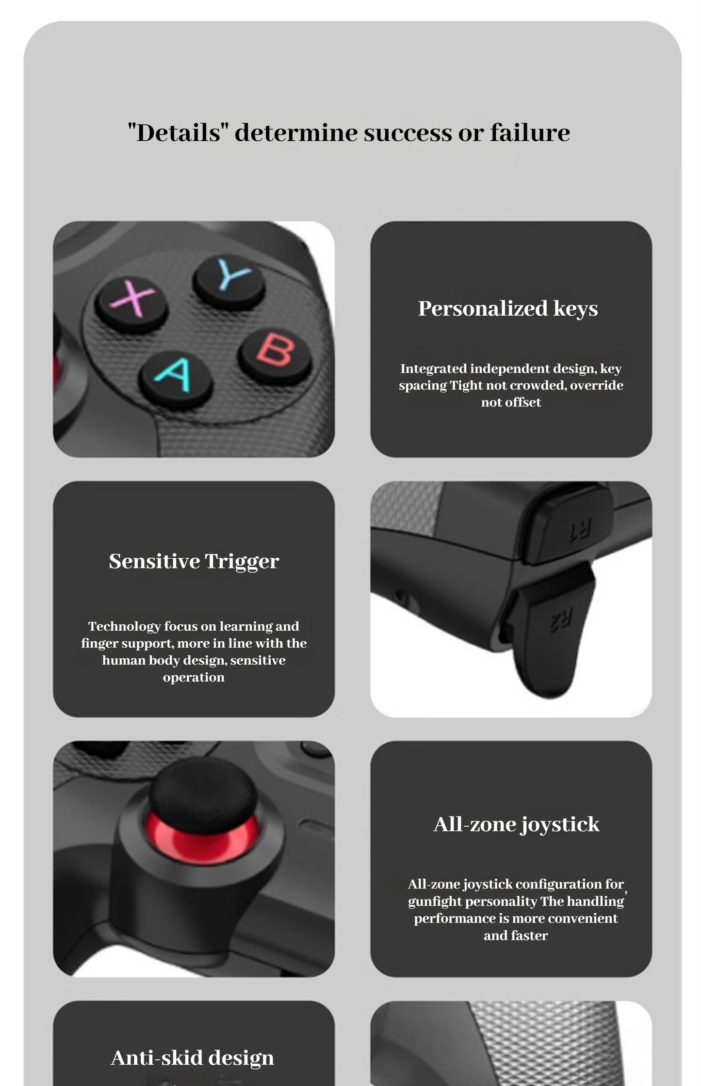 Gaming Controller Car Wireless FOR Model Y/3 Usb Connection Full Area Joystick Anti Slip Double Person Tv Computer Pc gamepad