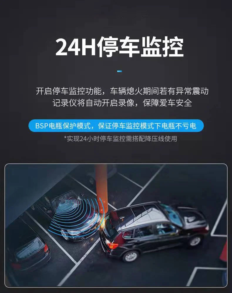 Dash Cam Android Mini 1080P HD Vehicle Drive DVR Q6 Camera Smart Auto Video Wifi Connect Car Recorder