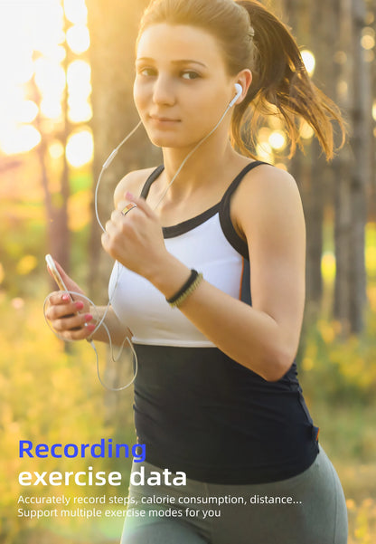 New for Xiaomi smart ring， equipped with healthmonitor， sleep monitor, men's and women's waterproof multifunctional sports ring