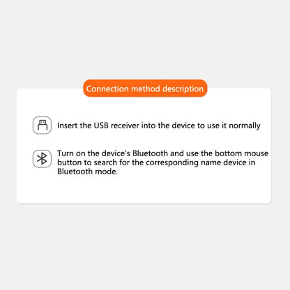 Intelligent Mouse Wireless Bluetooth Dual Mode Mute Rechargeable Mouse Voice Typing Translation Writing Office Universal
