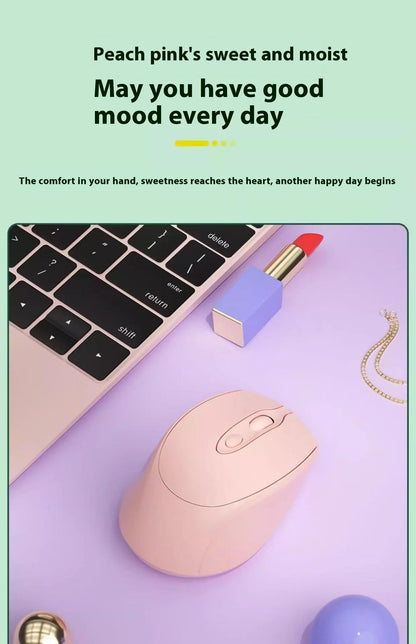 Wireless Mouse, Rechargeable, Computer Game Office Mouse, Dual-Mode Ergonomic Mouse, Portable Multi Color Mouse, Suitable for Pc