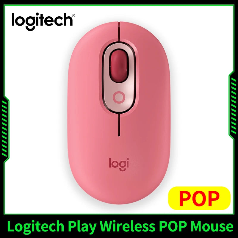 Logitech M350 POP MOUSE Wireless Bluetooth Mouse Girls Small Cute Computer iPad Office Home Notebook
