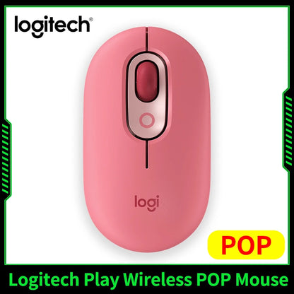 Logitech M350 POP MOUSE Wireless Bluetooth Mouse Girls Small Cute Computer iPad Office Home Notebook