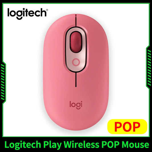 Logitech M350 POP MOUSE Wireless Bluetooth Mouse Girls Small Cute Computer iPad Office Home Notebook