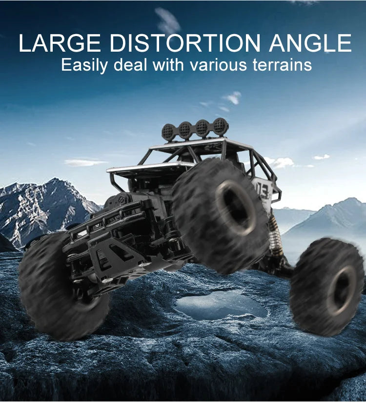 RC Off road Truck 1/12 4WD RTR Durable Beginner All Terrain RC Car High Speed 20Km/h Remote Control Monster Truck Adult Gift Toy