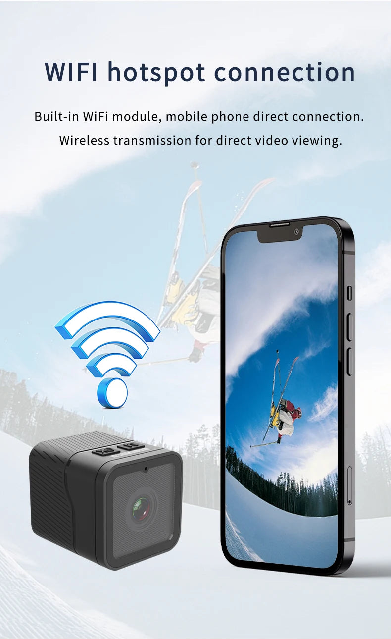 Mini Sport DV Action Camera HD 1080P Bike Motorcycle Helmet Camera Outdoor Video DVR Audio Recorder Dash Cam for Car Bicycle