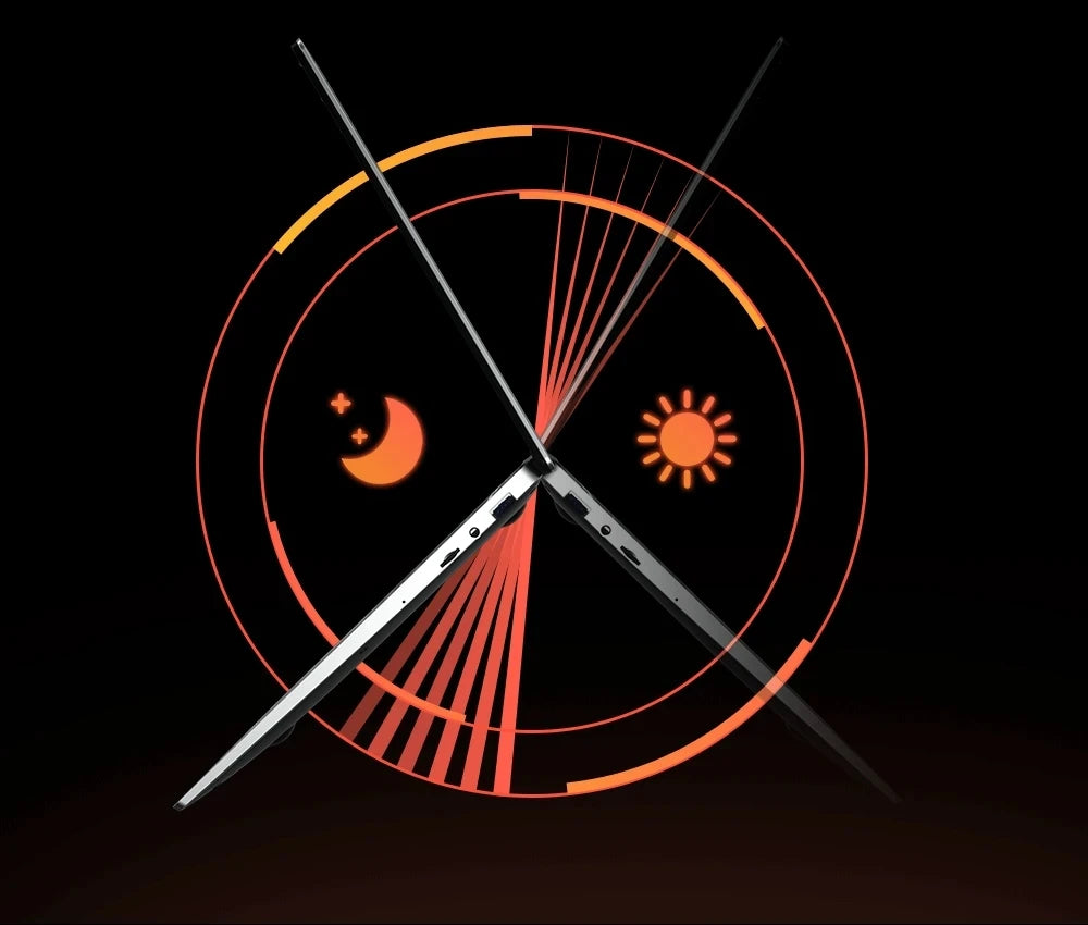 CARBAYTA AMD Ryzen 7 2700U Laptop - 36GB RAM 2TB SSD Metal Body Bluetooth Windows 11 pro Gaming IPS Portable Computer