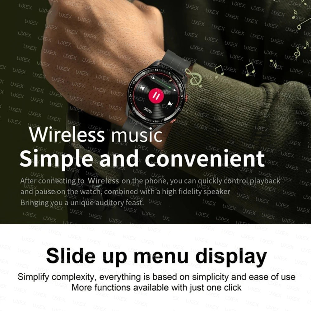New Plus Smartwatch Hombre Bluetooth Call HD Screen Full Offers Today Health Tracking Diy Faces Gift Men Watches Smart Commerce