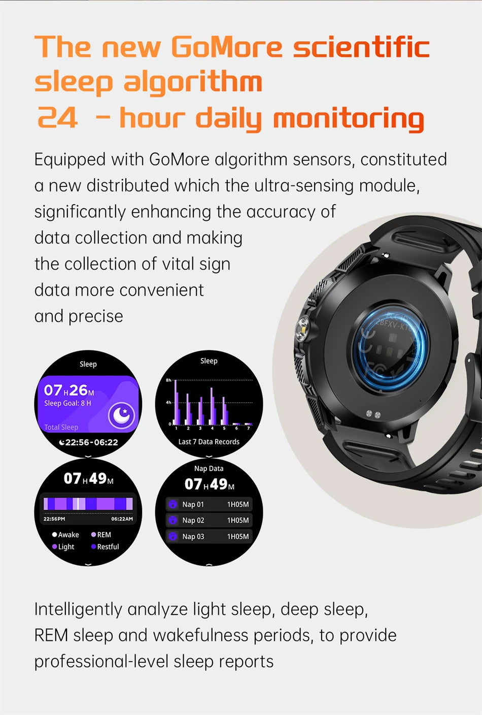 LIGE New 1100mAh Large Battery Sports Smart Watch Men Waterproof BT Call Smartwatch Men Sleep Heart Rate Monitor Compass Watches