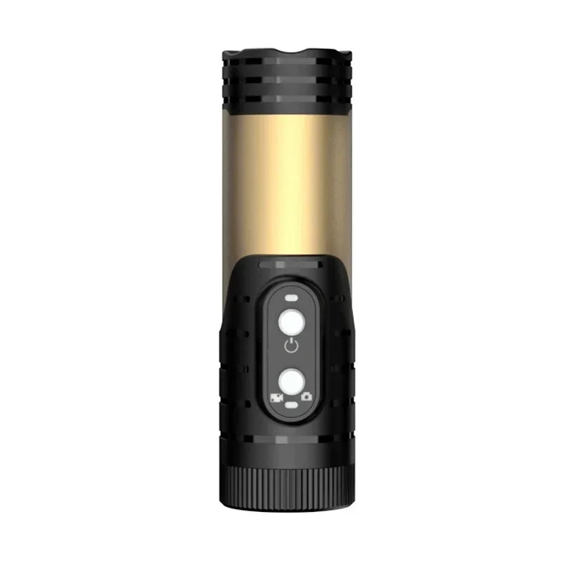 4K Mini Sport DV Action Sport Camera Flashlight Helmet Full HD 1080P Video Ideal Bodycam for Bike, Cycle, Motorcycle Camcorder