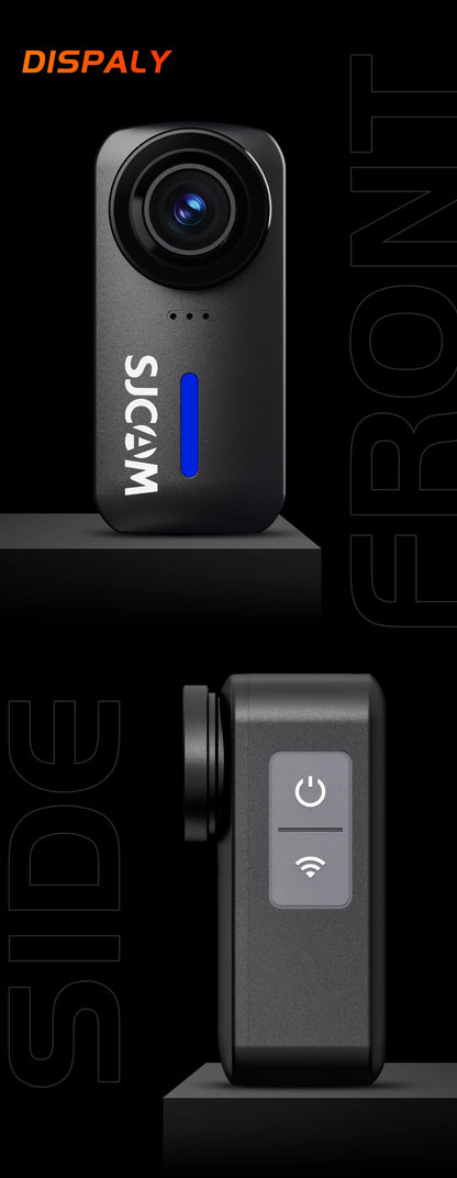 SJCAM C110+ Magnetic Combo Action Camera，4K 30FPS WiFi Sports Camera IP65 Waterproof with 200Min Battery