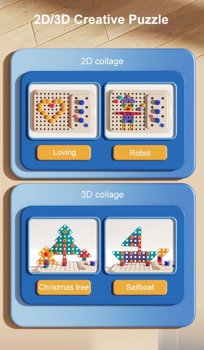 Children's Tool Set with Electric Toy Drill Kids Power Construction Toy Pretend Play Toy Tools Kit for Toddler Boys Girls Child