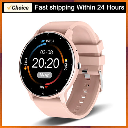 LIGE 2025 For All Smartphone Connections Women Smart Watch Real-time Weather Forecast Activity Sports Ladies Smart Watch Man