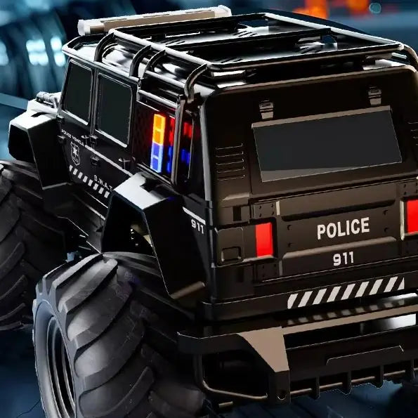 Rc Car Waterproof Amphibious 4Wd Off-Road Vehicle Remote Control Water Land Crawler Stunt Climbing Truck Toys for Boys Children