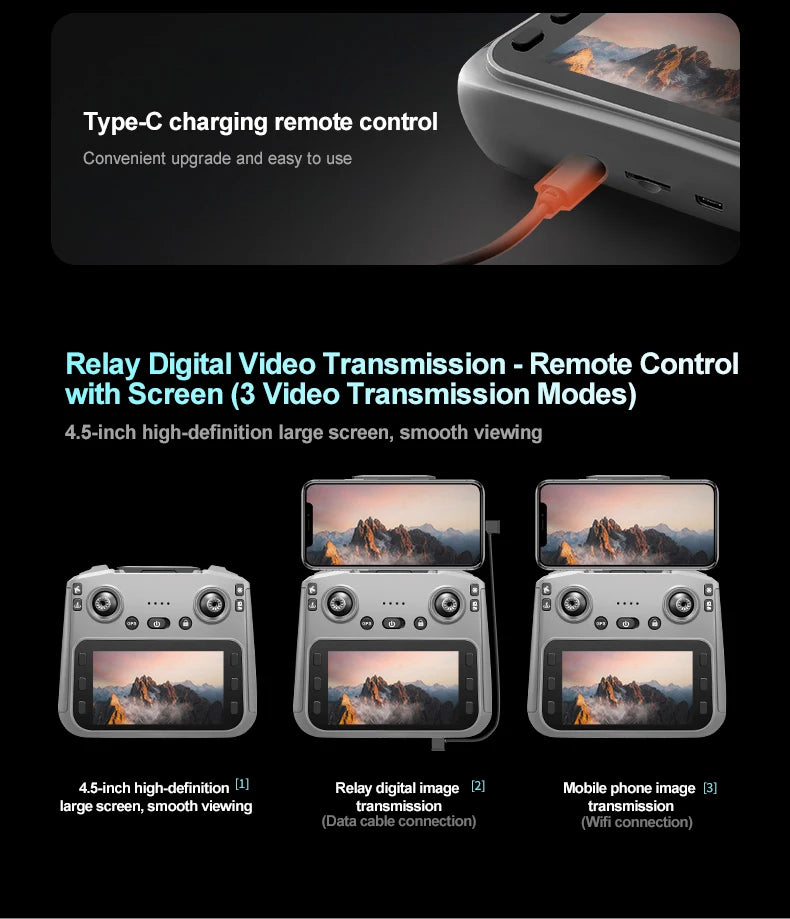 RG800 MAX GPS Drone 8K Professional HD Dual Camera With Screen 5G 360°Obstacle Avoidance Brushless Foldable Quadcopter Drone