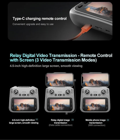 RG800 MAX GPS Drone 8K Professional HD Dual Camera With Screen 5G 360°Obstacle Avoidance Brushless Foldable Quadcopter Drone