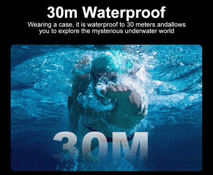 Ourlife 5K 4K60FPS Action Camera IPS Touch LCD EIS 170° DVR 30M Waterproof 5X Zoom Sport Camera With Wireless Mic&Remote Control