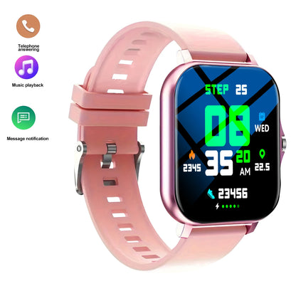 2025 Smart Watch, Sports Watch, Incoming Call Alert Multiple APP Alerts, Fashionable for Men and Women, iPhone/Andriod