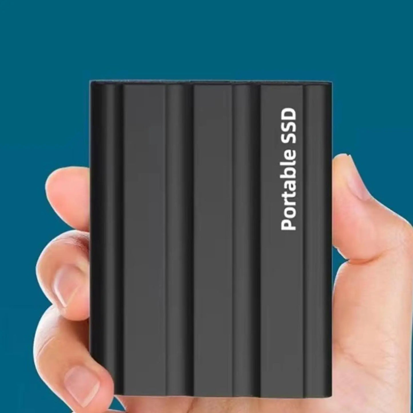 Portable Hard Drive External HDD High Speed 1TB Large Capacity Metal Hard Drive  Portable SSD Hard Disk for Phone Loptop