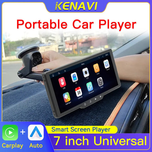 Portable Car MP5 Player Smart Stereo Radio Carplay Android Auto 10.26Inch Touch Screen Bluetooth FM Universal Multimedia Monitor