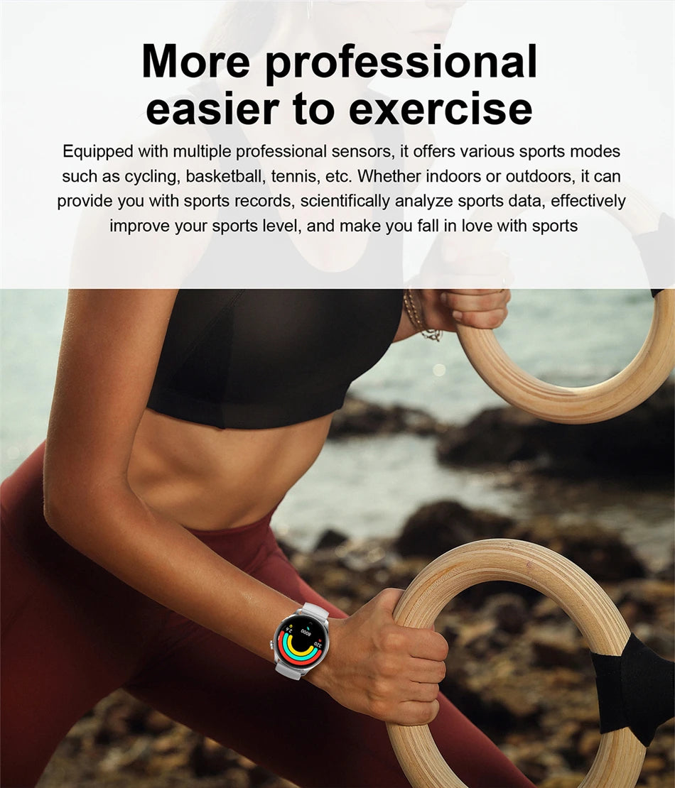 2025 New Watch 3 Smart Watch Men 1.53 Inch HD Screen GPS Fitness tracker Bluetooth Call Health IP67 Waterproof Smartwatch Man