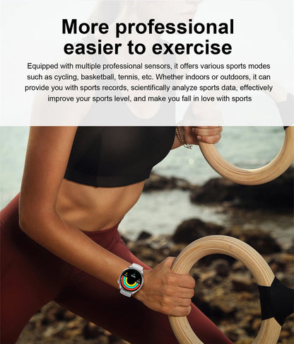 2025 New Watch 3 Smart Watch Men 1.53 Inch HD Screen GPS Fitness tracker Bluetooth Call Health IP67 Waterproof Smartwatch Man